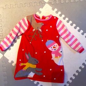 Mini Biden Snowman Dress